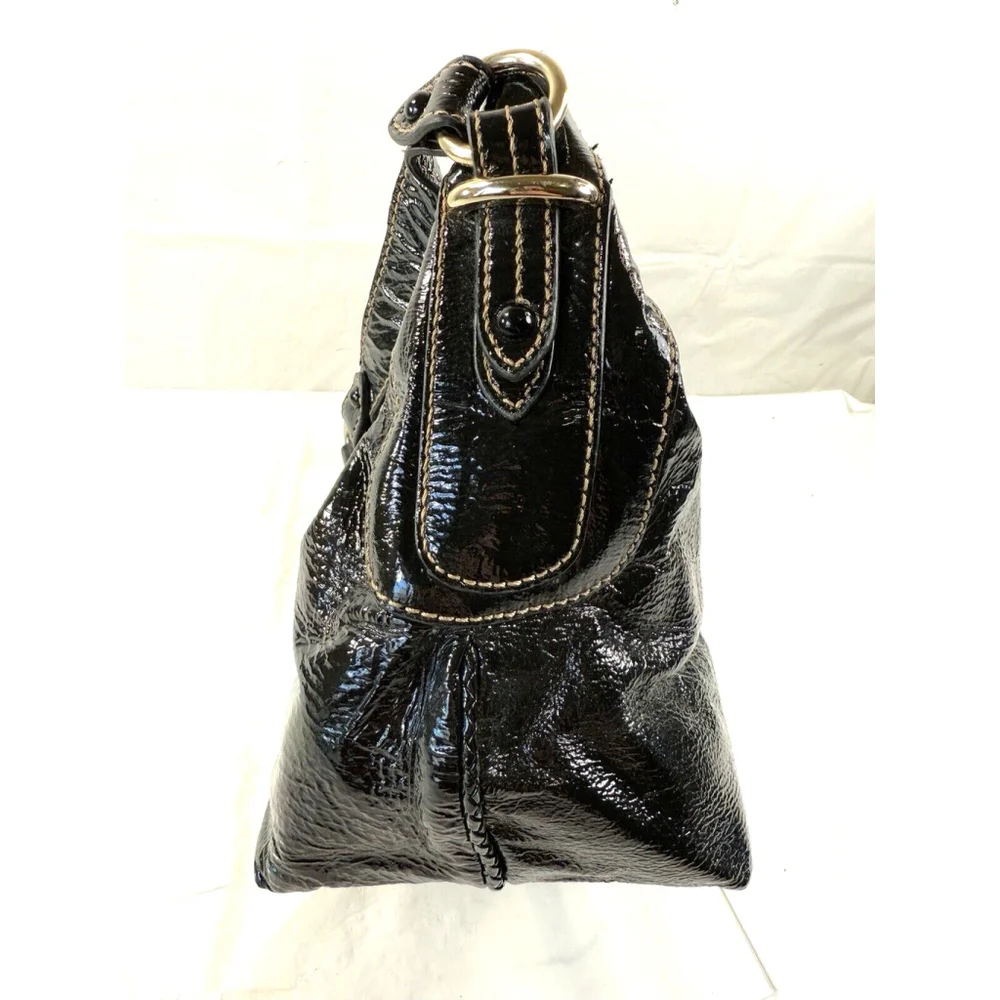 Vintage The Sak Patent Leather Hobo Shoulder Bag
